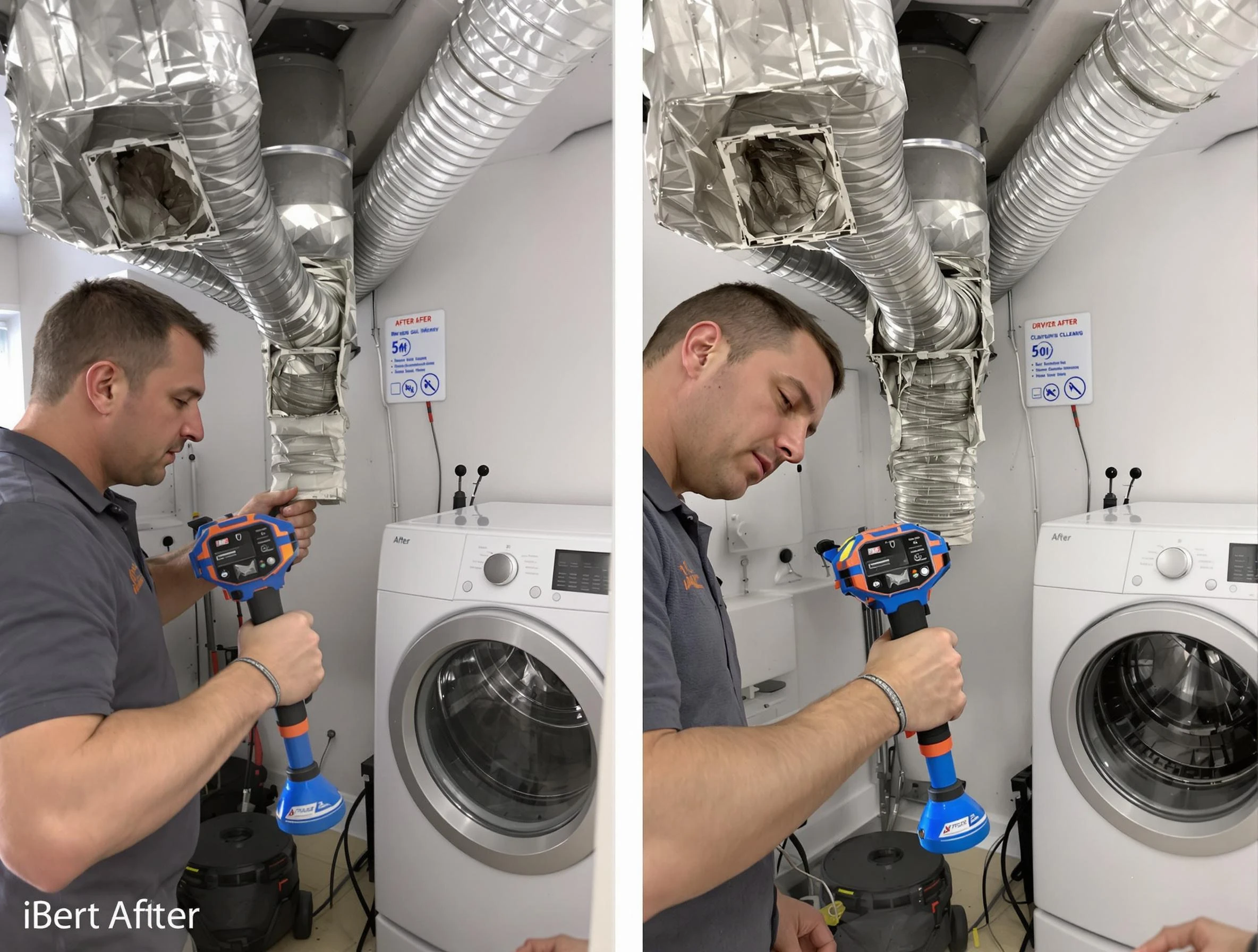 Professional clogged vent cleaning by Economy Dryer Vent Cleaning in Economy