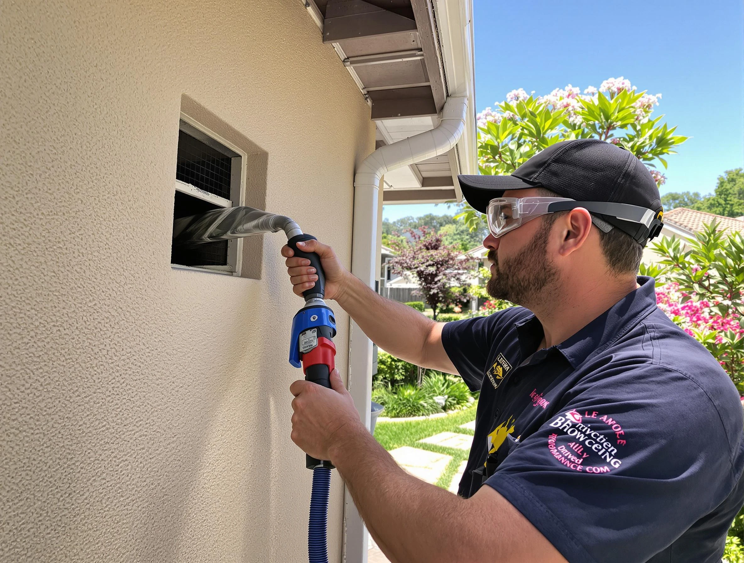 Professional dryer vent cleaning by Economy Dryer Vent Cleaning in Economy