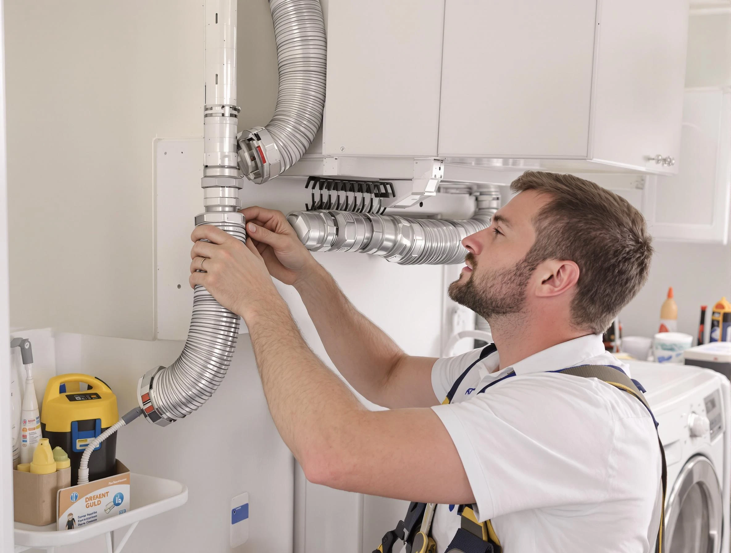 Professional dryer vent repair and installation by Economy Dryer Vent Cleaning in Economy
